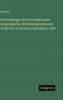 Verhandlungen des Internationalen Congresses für Alterthumskunde und Geschichte zu Bonn im September 1868