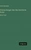 Untersuchungen über das Griechische Drama