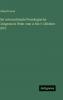 Der internationale Pomologische Congress in Wien vom 2. bis 7. Oktober 1873
