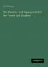 Zur Stammes- und Sagengeschichte der Friesen und Chauken