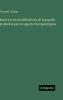 Essai sur les modifications de la pupille produites par les agents thérapeutiques