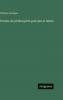 Etudes de philosophie grecque et latine