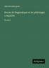 Revue de linguistique et de philologie comparée
