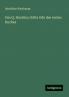 Des Q. Horatius dritte Ode des ersten Buches
