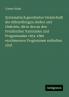 Systematisch geordnetes Verzeichniß der Abhandlungen Reden und Gedichte die in den an den Preußischen Gymnasien und Progymnasien 1851-1860 erschienenen Programmen enthalten sind