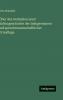 Über den Gedanken einer Kulturgeschichte der Indogermanen auf sprachwissenschaftlicher Grundlage