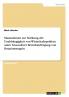Massnahmen zur Stärkung der Unabhängigkeit von Wirtschaftsprüfern unter besonderer Berücksichtigung von Rotationsregeln