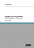 Aufgaben und Instrumente der Beschaffungsmarktforschung