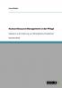 Human Resource Management in der Pflege