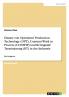 Einsatz von Optimized Production Technology (OPT) Constant Work in Process (CONWIP) und Retrograde Terminierung (RT) in der Industrie