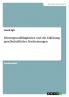 Hintergrundfähigkeiten und die Erklärung gesellschaftlicher Erscheinungen
