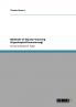 Methods of Equity Financing (Eigenkapitalfinanzierung)