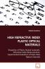 HIGH REFRACTIVE INDEX PLASTIC OPTICAL MATERIALS