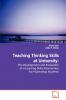 Teaching Thinking Skills at University