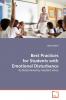 Best Practices for Students with Emotional  Disturbance