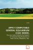 APPLY COMPUTABLE GENERAL EQUILIBRIUM (CGE) MODEL