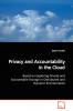 Privacy and Accountability in the Cloud
