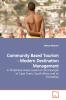 Community Based Tourism - Modern Destination  Management