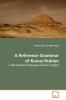 A Reference Grammar of Kunuz Nubian