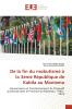 De la fin du mobutisme à la 3ème République de Kabila au Maniema