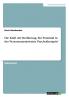 Die Kraft der Berührung. Ein Potential in der Personenzentrierten Psychotherapie?