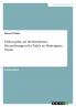 Philosophie als Sterbensform - Betrachtungen des Todes in Montaignes Essais