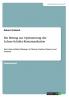 Ein Beitrag zur Optimierung der Lehrer-Schüler-Kommunikation