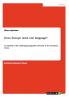Does Europe need one language?