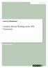 Creative Poetry Writing in the EFL Classroom