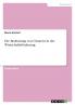 Die Bedeutung von Clustern in der Wirtschaftsf��rderung
