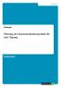 Planung der Kommunikationspolitik für eine Tagung