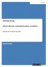 Intercultural communication conflicts