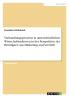 Verhandlungsprozesse in unterschiedlichen Wirtschaftssektoren in der Perspektive der Beteiligten aus Marketing und Vertrieb