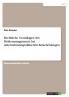 Rechtliche Grundlagen des Risikomanagements bei unternehmenspolitischen Entscheidungen