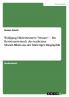 Wolfgang Hildesheimers Mozart - Ein Revisionsversuch des tradierten   Mozart-Bildes aus der bisherigen Biographik