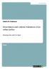 Description and critical evaluation of an urban policy