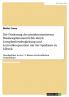 Die F��rderung des projektorientierten Businessplanunterrichts durch Lernplattformbegleitung und Lernortkooperation mit der Sparkasse zu L��beck