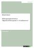 Bildungsungleichheiten. Migrationshintergrund vs. Schulkarriere?