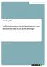 Ist Fleischkonsum im 20.Jahrhundert aus utilitaristischer Sicht gerechtfertigt?