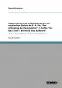 Untersuchung zum mythischen Raum und mythischen Denken bei E. A. Poe Der Untergang des Hauses Usher F. Kafka Der Bau und T. Bernhard Das Kalkwerk