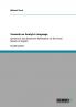 Towards an Analytic Language