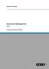 Operations Management