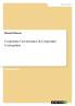 Corporate Governance & Corporate Corruption