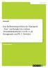 Das Definitionsproblem der Kategorie „Text am Beispiel der sieben Textualitätskriterien von R.-A. de Beaugrande und W. U. Dressler