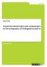 Argumentrealisierungen und -auslassungen bei monolingualen und bilingualen Kindern