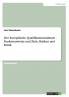 Der Europäische Qualifikationsrahmen - Funktionsweise und Ziele Risiken und Kritik