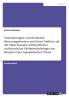 Veränderungen vorschulischer Betreuungsformen und deren Einfluss auf die Einrichtungen freiberuflicher nichtärztlicher Heilmittelerbringer am Beispiel einer logopädischen Praxis