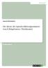 Die Ideen des Spracherfahrungsansatzes (nach Brügelmann / Brinkmann)