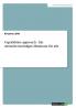 Capabilities approach - Ein menschenwürdiges Minimum für alle