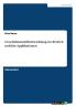 Geschäftsmodellentwicklung im Bereich mobiler Applikationen